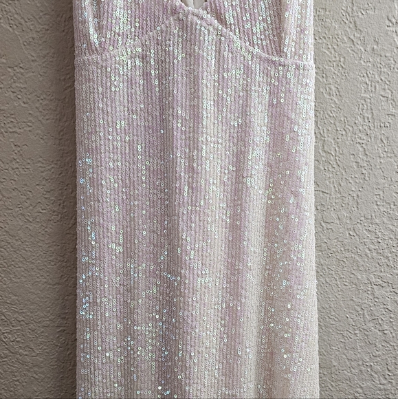 Metallic Gold Rush Sequin Slip By Intimately - Medium - Picture 2 of 11